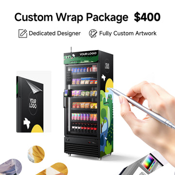 Custom Wrap Package- Fully custom wrap design with a dedicated designer, original artwork, and a one-of-a-kind branded machine look.
