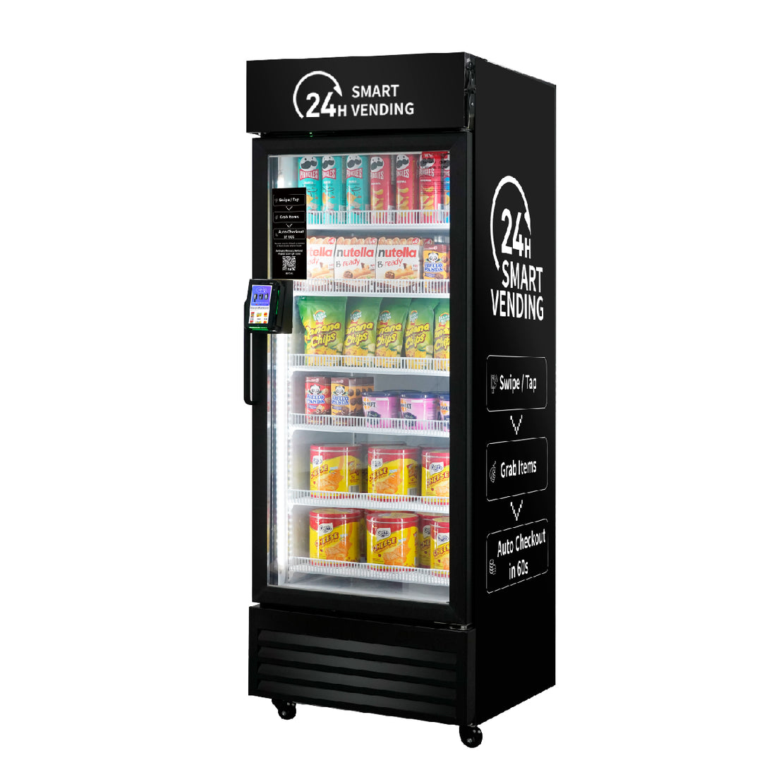 HAHA Smart Room Temp Vending US460A - Snacks/Drinks, Inventory | 368 Bottles | Offices
